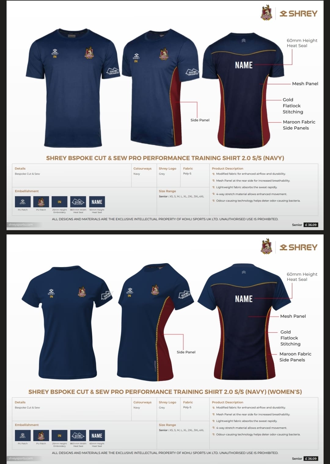 Committee shirts